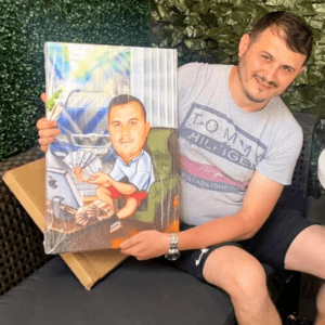 Kliknite za ogled na celotnem zaslonu Karikatura za darilo photo review